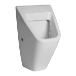 Pisoar Vila cu robinet de spălare cu senzor radar, fără capac, 24V DC