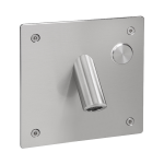Baterie lavoar de perete din oțel inox cu senzor, design antivandal, 6 V