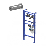Dozator de săpun lichid din oțel inox cu senzor, cadru de montaj, volum 1 l, 24 V DC