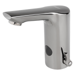 Baterie lavoar inalta cu mixer rece/cald, fără robinet colț, METAL GREY, 6 V