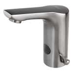 Baterie lavoar inalta cu mixer rece/cald, fără robinet colț, METAL GREY MATT, 24 V DC