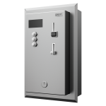 Unitate de duș încastrată cu monezi sau token pâna la 3 dușuri, 24 V DC, alegerea dușului de utilizator, control direct