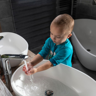 Sanela Baterie automată și spălare sanitară pentru duș pentru prevenirea legionelei