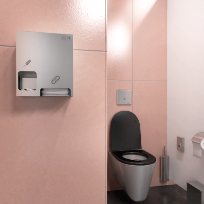DOZATOR DIN INOX PENTRU PRODUSE IGIENICE