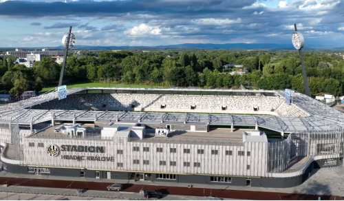 stadion de fotbal Hradec Králové