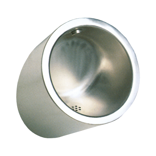 Pisoar din oțel inox cu robinet de spălare automată cu senzor termic, 6 V