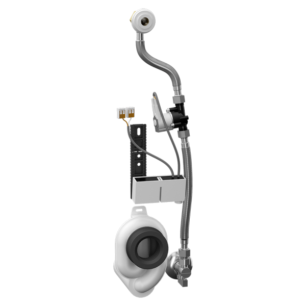 Robinet de spălare cu senzor radar pentru pisoar Villeroy Boch Architectura 55740501, 24V DC