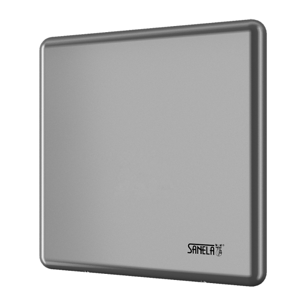 Unitate de spălare pisoare la intervale stabilite, finisaj periat, 230V AC