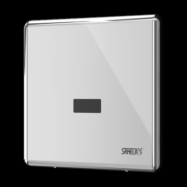 Robinet de spălare pentru pisoare cu senzor infraroșu 24 V DC, finisaj polisat