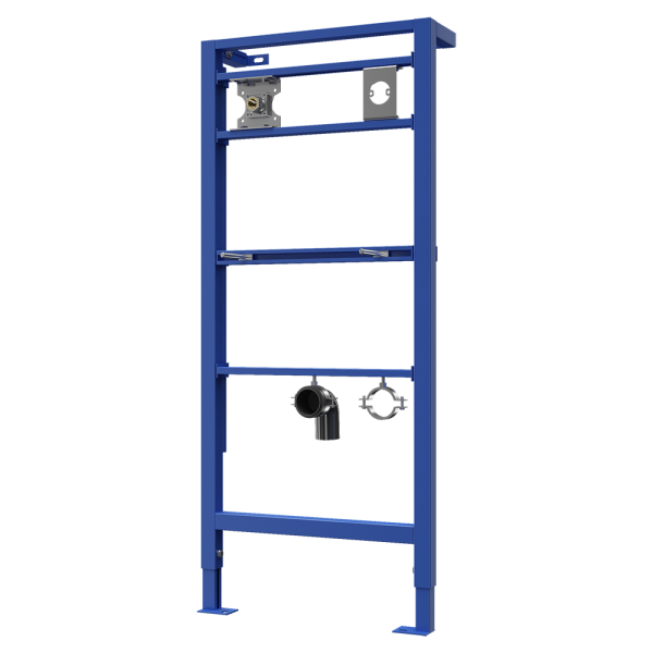 Cadru de montaj pentru baterie și dozator de săpun de perete