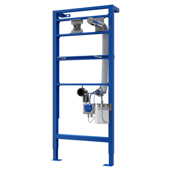 Dozator de săpun lichid din oțel inox cu senzor, cadru de montaj, volum 1 l, 24 V DC